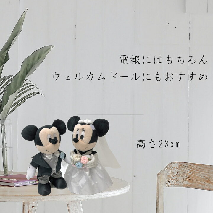 楽天市場】【電報付き】ぬいぐるみ電報 ウェルカムドールにも 結婚式 