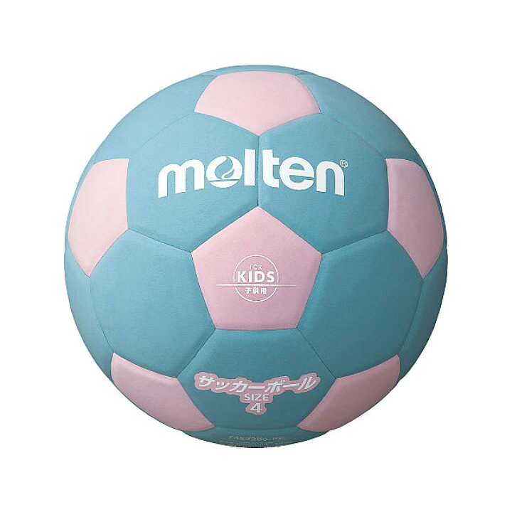 楽天市場 モルテン サッカー ボール キッズ 子供用 軽量 4号球 ピンクサックス F4s20pc Ballclub 楽天市場店