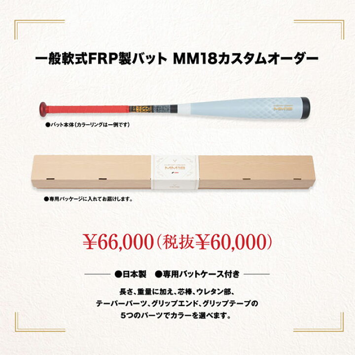 楽天市場】【SSK/エスエスケイ】 軟式バット FRP製 MM18 トップ 