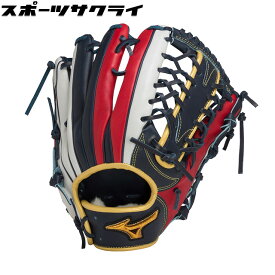 【ミズノ】 軟式グラブ ミズノプロ 勝色 Collection 野球 グローブ 限定 一般 大人 【軟式外野手用：サイズ18N】 1AJGR28107