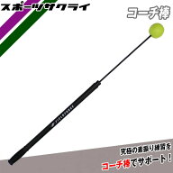フィールドフォース 野球 コーチ棒 トレーニング 部活 練習 バッティング練習 省スペース フォーム確認 …
