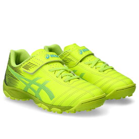 アシックス サッカー フットサル ベルクロシューズ ジュニア ジュニオーレ JUNIOLE 6 TF セーフティイエロー ブラック トレシュー 【asics2023Q3】 1104A045-752