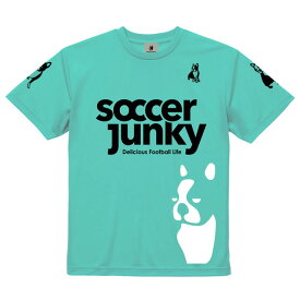 サッカージャンキー サッカー フットサル トレーニングウェア PANDIANIゲームシャツ NYCグリーン 半袖 吸汗速乾 ドライ SJ0699-200