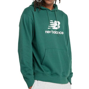 38��OFF�I �j���[�o�����X Sport Essentials Stacked Logo �X�E�F�b�g�t�[�f�B �p�[�J�[ �g���[�j���O�E�F�A �X�E�F�b�g �i�C�g�E�H�b�`�O���[�� MT41501-NWG