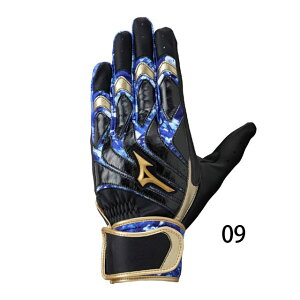 ミズノ バッティンググラブ モーションアークUF ミズノプロ 両手用 バッティンググローブ 25SS 野球 バッティング手袋 一般 大人 1EJEA260