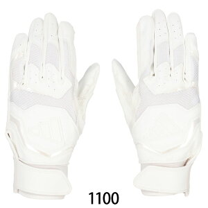 アディダス バッティンググラブ BASIC 両手用 バッティンググローブ 野球 ジュニア 少年 子ども 一般 大人 LBG404