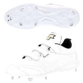 SSK エスエスケイ 野球スパイク 金具スパイク グローロード TT-VW3 白スパ 白スパイク 25SS 野球 学生 一般 大人 SSF3010