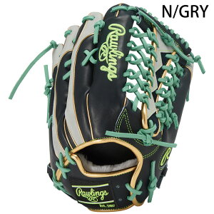ローリングス 軟式グラブ HOH PRO EXCEL Wizard #02 COLORS Rawlings2025FW 野球 グローブ 一般 大人 【軟式外野手用/サイズ12.5】 GR5FHW2CB88MG