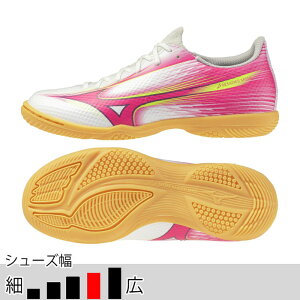 �~�Y�m �W���j�A �~�Y�m�A���t�@ 3 SELECT JR IN �z���C�g �s���N �T�b�J�[ �t�b�g�T�� �C���h�A�V���[�Y �g���V���[ mizuno2026Q1 P1GG266564