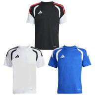アディダス ジュニア TIRO 26 リーグ シャツ サッカー フットサル トレーニングウェア プラシャツ 半袖 V…