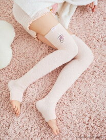 マイメロディもこもこ着圧ナイトオーバーニーソックス Ballelite バレリット 靴下・レッグウェア 靴下 ピンク【先行予約】*[Rakuten Fashion]