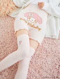 マイメロディもこもこ腹巻付きパンツ Ballelite バレリット 靴下・レッグウェア レギンス・スパッツ ピンク【先行予約】*[Rakuten Fashion]