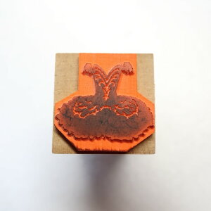 バレエスタンプ クラシックチュチュ はんこ,バレエ教室月謝袋ハンコ,バレエ 雑貨 プレゼント