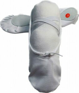 【クーポンあり】バレエシューズ キャンバス 布 シューズ 白 16.0〜27.0cm ホワイト スプリット ソール ダンスシューズ エレクトーンシューズ バレエ シューズ キッズ 子供 大人 ジュニア おす
