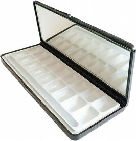 【12/4 20:00〜12/11 1:59ポイント2倍】リップパレット ミラー 800p メイクパレット ケース make pallet ケースのみ 空 ケース 自作 おすすめ おしゃれ 人気 口紅 パレット 黒 セルフ 空ケース 詰め替え 化粧道具 バレエ用品 ダンス プレゼント