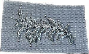 社交ダンス 髪飾り シルバー 競技ダンス ヘアアクセサリー ヘア飾り ラテンドレス ジュエリー アクセサリー オーナメント ネット ヘッドピース ヘッドドレス ダンス衣装 ボールルーム