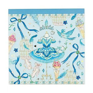 バレエ 文房具 クローズ・ピン たけいみき メモパッド MM-15793 フロリナ王女と青い鳥 ハンズ フロリナ王女と青い鳥バレエ 鉛筆 文具 バレエグッズ バレエ雑貨 バレエ発表会 プレゼント