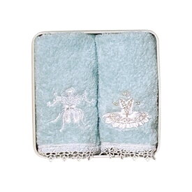 バレエ A レース タオル 2枚セット チュチュ トウシューズ 刺繍 衣装 バレエ 発表会 プレゼント ギフト 記念品 バレリーナ 人気 おすすめ おしゃれ かわいい 子供 大人 日本製 楽屋見舞い バリエーション Ballet Ballerina 白鳥の湖 オデット ライモンダ