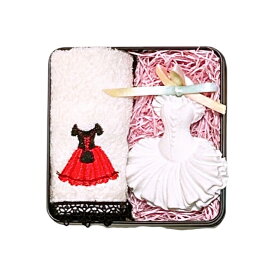 バレエ タオル ギフト A レース タオル アロマストーン セット ロマンティックチュチュ 刺繍 衣装 バレエ 発表会 プレゼント バレエ タオル ハンカチ 人気 おすすめ おしゃれ かわいい 子供 大人 日本製 記念品 お祝い プチギフト キトリ ドン・キホーテ