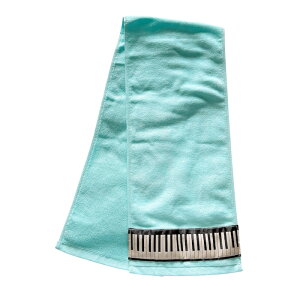 【クーポンあり】ピアノ タオル 鍵盤 リボン 音楽 タオル マフラータオル ピアノ発表会 プレゼント 記念品 雑貨 発表会プレゼント おすすめ おしゃれ かわいい 人気 記念品 ギフト 子供 大人