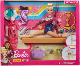 バービー人形 Barbie,バービー(Barbie) おしごとあそび バービーとおしごと! たいそうせんしゅ 着せ替え人形 お世話セット GJM72,マテル(MATTEL),バレエ発表会プレゼント