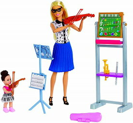 バービー人形 Barbie,バービー(Barbie) とおしごと! おんがくのせんせいセット FXP18 着せ替え人形 お世話セット,マテル(MATTEL),発表会プレゼント