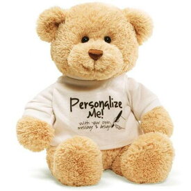 【5のつく日pt2倍】【GUND】 メッセージTシャツベア ホワイト #320535