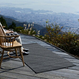 ラグマット スミノエ Braid ブラック ラグ マット らぐ まっと ragmat おしゃれ 安い 小さめ 厚手 2畳 日本製 北欧 冬用 夏用 こたつ 防炎