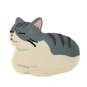 ラグマット スミノエ KOUBAKOSUWARI サバトラ ラグ マット らぐ まっと ragmat おしゃれ 安い 小さめ 厚手 2畳 日本製 北欧 冬用 夏用 床暖房 防ダニ