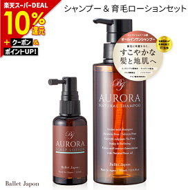 【最大41倍★超ポイントバック祭!12/15まで】 ミノキシジル 誘導体 スカルプ シャンプー オーロラシャンプー 育毛 発毛 ローション 2種セット キャピシル フルボ酸 ノンシリコン アミノ酸 リンス不要 抜け毛 ハリ 産後 女性 女性用 メンズ 毛髪診断士 監修 オールインワン