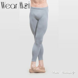 ＼マラソン1000円OFFクーポン配布中／【 WearMoi ウェアモア 】Men's ALBAN アルバン 【 メンズ バレエウェア タイツ 】 男性 大人 スパッツ フットレスタイツ マイクロファイバー バレエ モダン ジャズ 【 バレエ アラベスク】