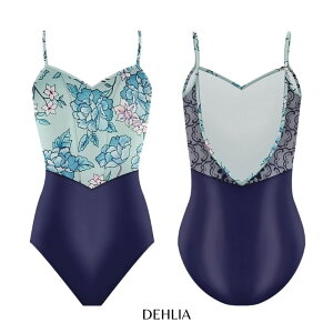 \Lineお友達いつでも300円OFFクーポン/【DANSE DE PARIS ダンスドパリ】デリア DEHLIA 大人 バレエ レオタード 子供 ジュニア バレエレオタード シャネル (Chanelle Leotard Dehlia L0003L)