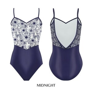 \Lineお友達いつでも300円OFFクーポン/【DANSE DE PARIS ダンスドパリ】Midnight ミッドナイト バレエ レオタード 大人 子供 ジュニア バレエレオタード シャネルシリーズ (Chanelle Leotard Midnight L0003L)