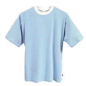 【最大1000円オフクーポン対象】Healthknit ヘルスニット ナローボーダー Tシャツ クルーネック 半袖 51013 抗菌 防臭 メンズ レディース メール便対応 【 メール便で 送料無料 】【買い回り】