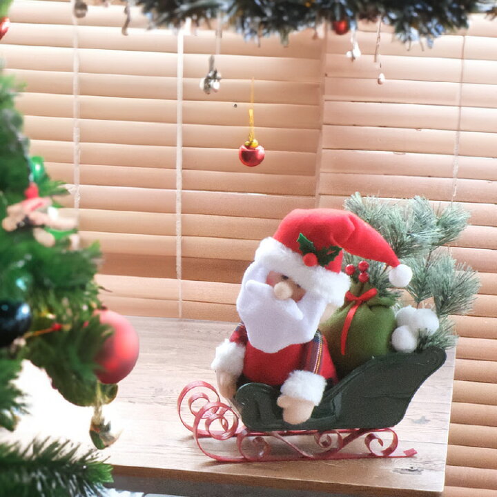 楽天市場】クリスマス ソリ 雑貨 置物 家 飾り 北欧 インテリア 