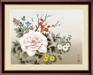 絵画 日本画 花の通販 価格比較 価格 Com