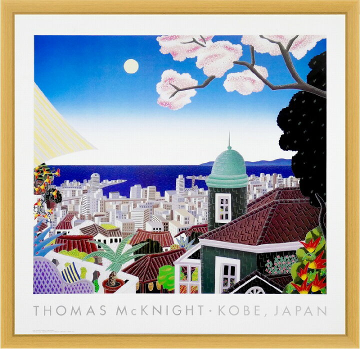 楽天市場】額入りポスター AC THOMAS McKNIGHT KOBE トーマス マック 