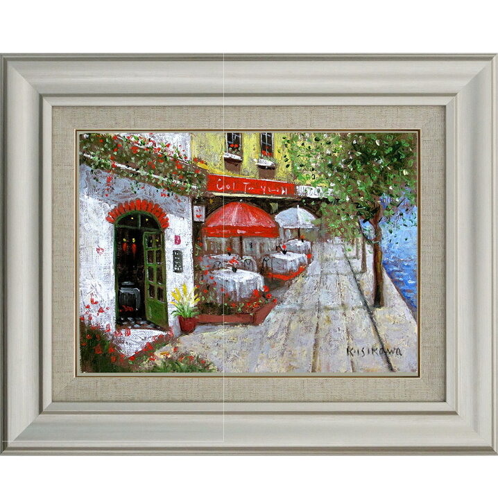 楽天市場】＼スーパーSALE15％OFF／ 絵画 手描き 油絵 額入り油彩 