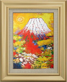 楽天市場 赤富士 絵の通販