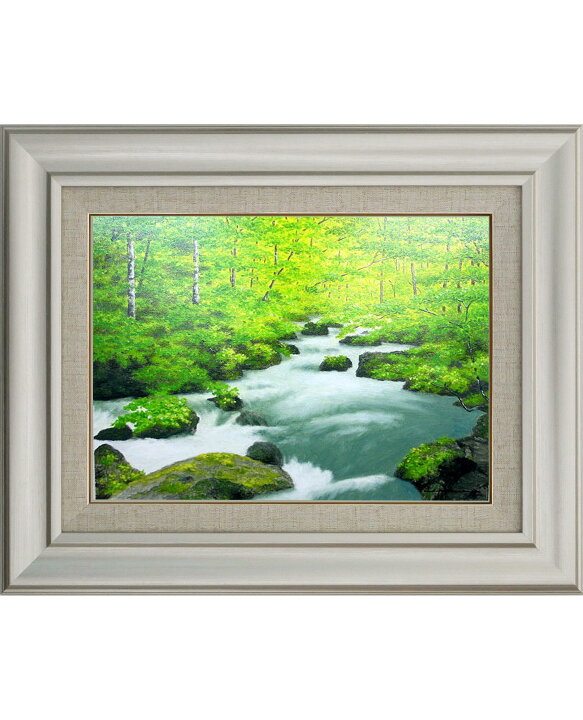 楽天市場】＼スーパーSALE15％OFF／ 絵画 油絵 額入り油彩 手描き 奥入 