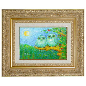 楽天市場 フクロウ 絵画 アート 美術品 骨董品 民芸品 ホビーの通販