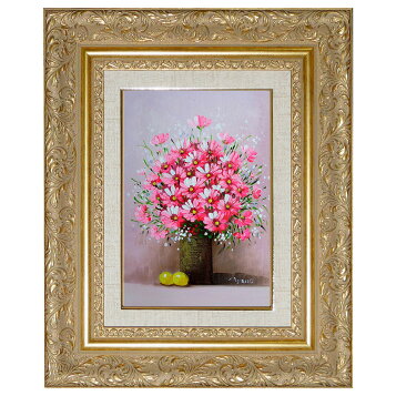 楽天市場】的場信治『花』油絵・油彩画 SM（サムホール） : 内田画廊