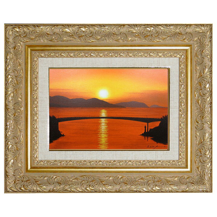 楽天市場】＼スーパーSALE15％OFF／ 絵画 油絵 額入り油彩 手描き 瀬戸 
