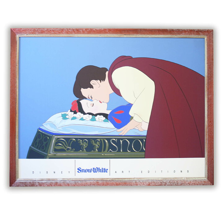 楽天市場】額入りポスター ディズニー ＜CP DS8 ディズニー Snow White 