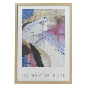 z A[g|X^[ t[t CP }CPE[ 12C̖̋ The night of 12 fish   CeAA[g zA[g 600mm×840mm Be[W |X^[ re[W Michael Leu