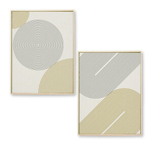 抽象画 幾何学模様アート ファブリックパネル アートパネル インテリアアート キャンバス おしゃれ 水彩画 UVプリント プレゼント リビング 玄関 書斎 送料無料 フレーム付きキャンバス 30×4