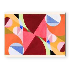 抽象画 Area Broken by Perpendiculars (ca.1934) painting in high resolution by Joseph ジョセフ・シリンガー 「垂直線によって壊された領域」キャンバスアート F4