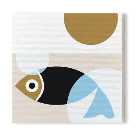 抽象画 キャンバス アート パネル abstract 北欧 絵画 インテリア 20cm×20cm 日本製