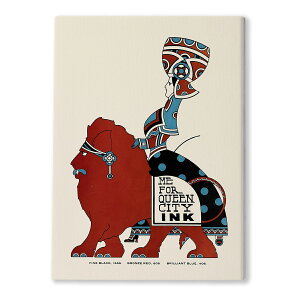 A[gCeAɍœK F4LoXA[g I[KXgDXE\ Augustus Jansson  Queen City Ink, Ad. 09  G LoXA[g F4i242×333mmj NVbN _ A[fR