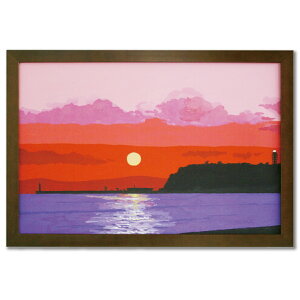 �䓛�[�V �z����A�[�g�|�X�^�[ HI04�uEnosima(Cape bay)�vHiroyuki Izutsu 65×45cm �|�X�^�[ �A�[�g�p�l�� �A�[�g�t���[�� �A�[�g �G�� �z ���� �^�y�X�g���[ �Ǌ|�� �A�[�g�p�l�� �t���[�� ��������
